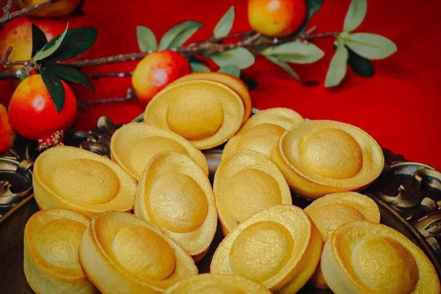 Bánh dứa thỏi vàng