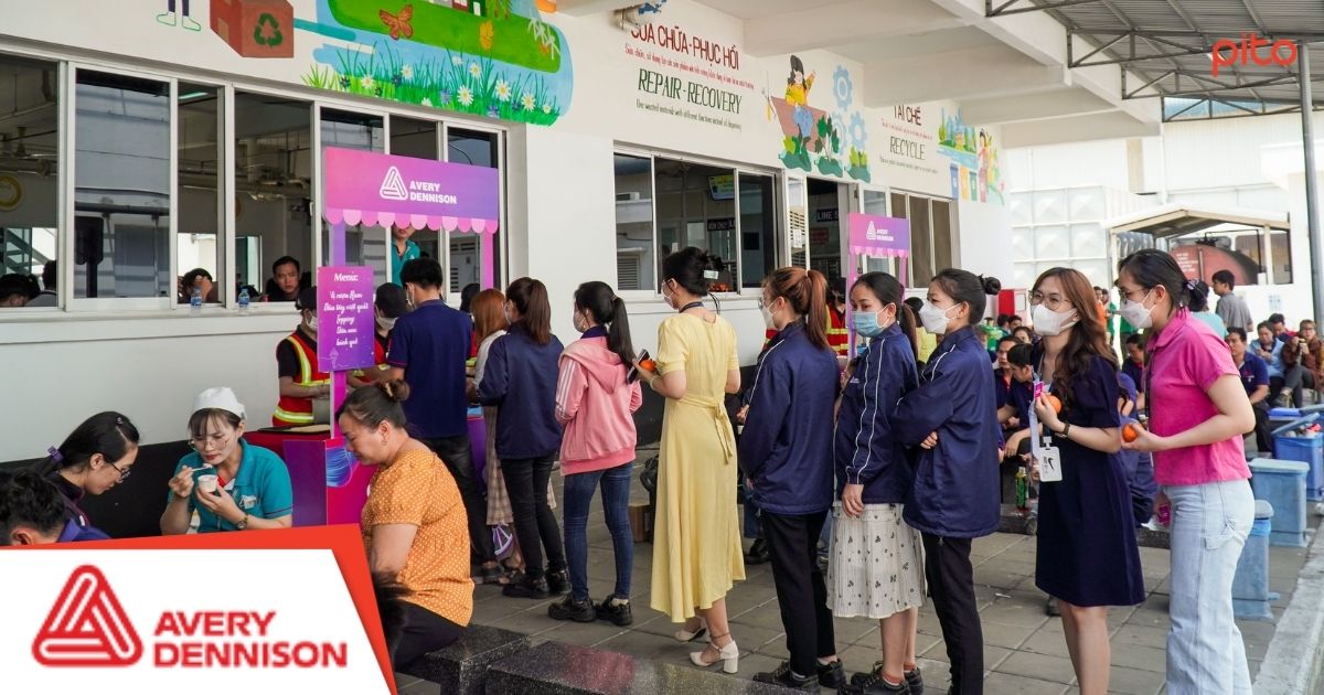 Live Station xe kem tại Avery Dennison