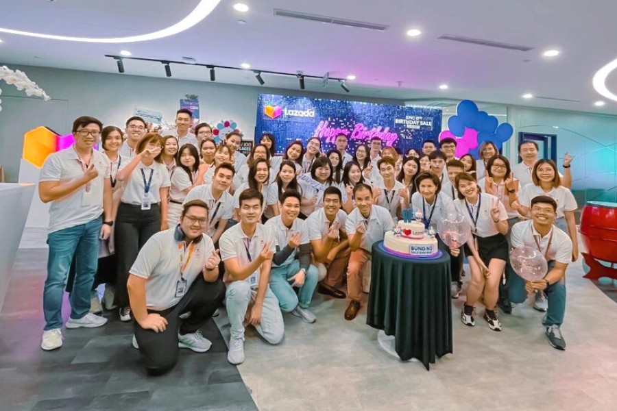 Sinh nhật Lazada tại Việt Nam