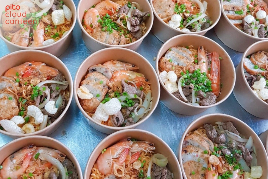 Thứ 3 cơm văn phòng món bún thái - PITO Cloud Canteen