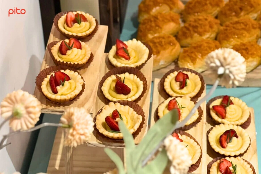 Bánh tart trái cây đẹp