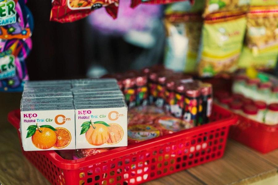 Bánh kẹo tuổi thơ