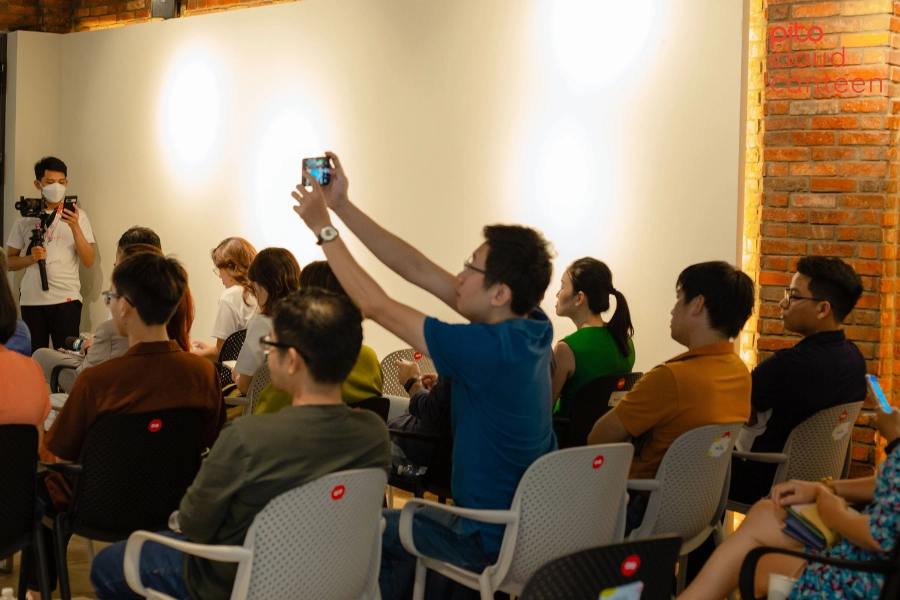 Khách mời tham dự buổi ra mắt PITO Cloud Canteen