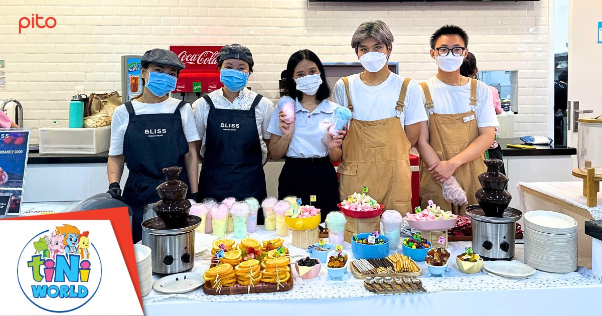 Tiệc kẹo trở về tuổi thơ tại tiNiWorld
