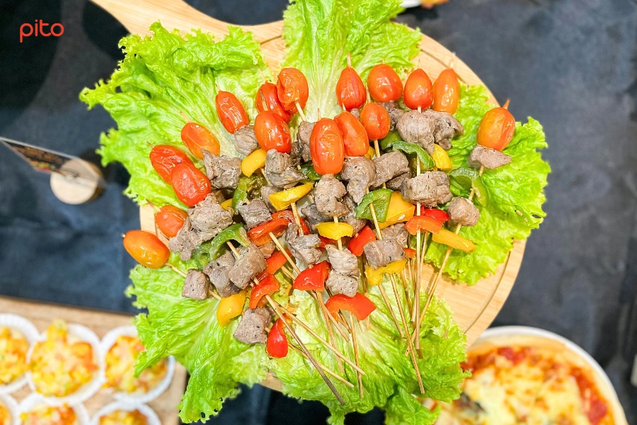 Xiên thịt nướng - PITO