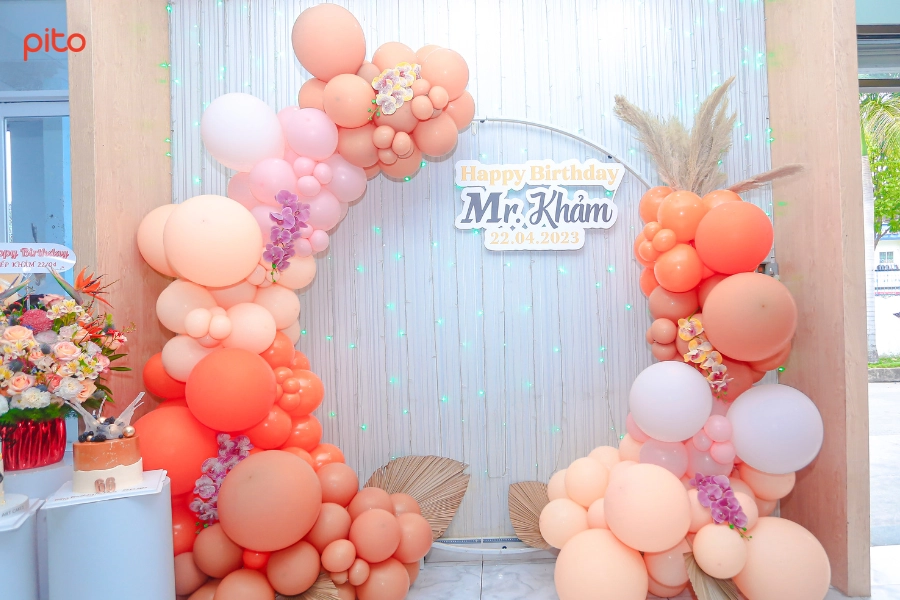 Backdrop tiệc công ty