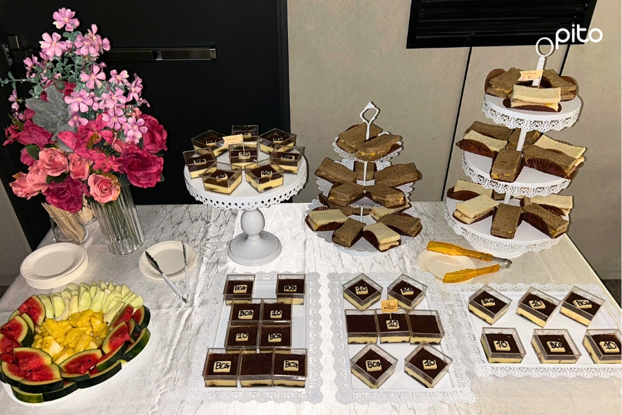 Trò chơi nếm vị đón chocolate