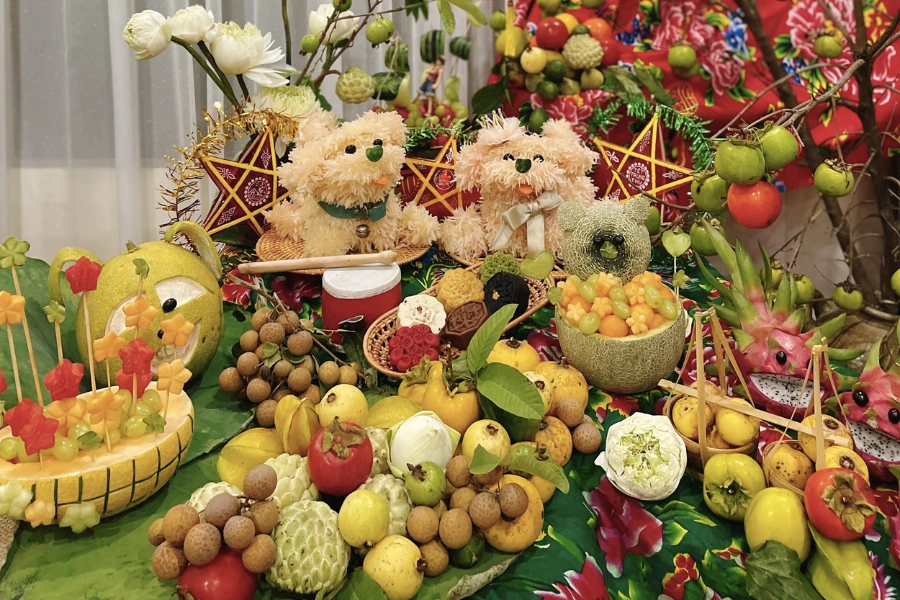 Trò chơi phá cỗ Trung thu
