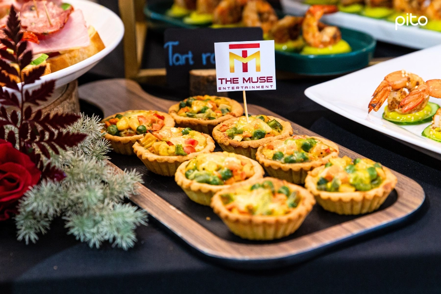 Bánh tart rau củ - Finger Food