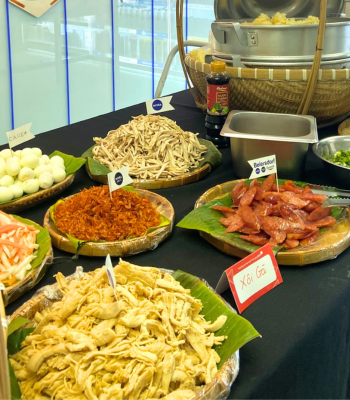 Topping ăn xôi