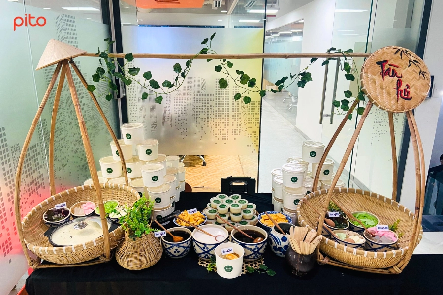 Gánh tàu hũ healthy