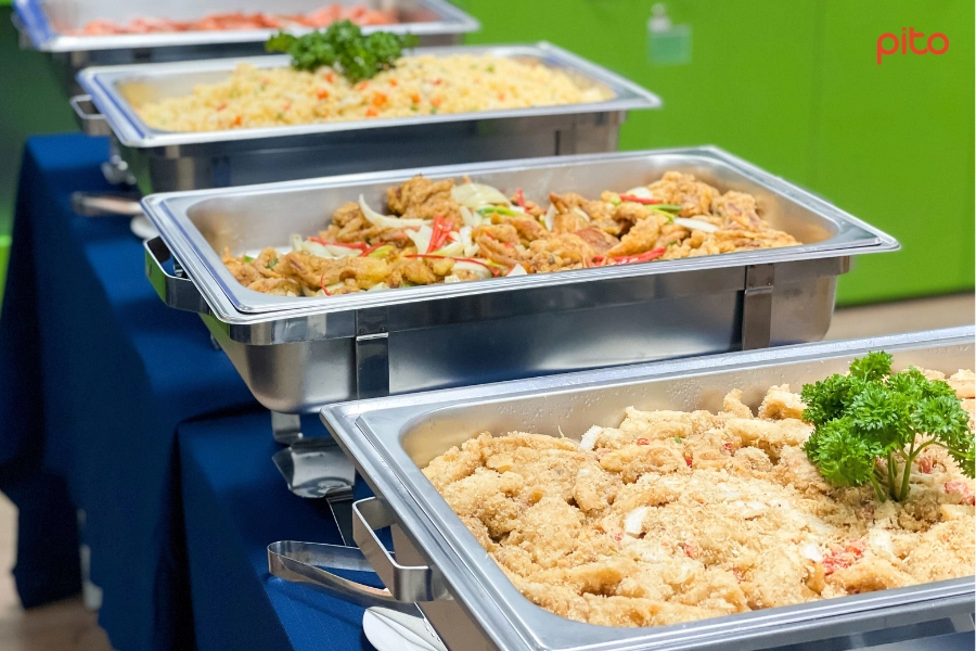 Thực đơn tiệc Buffet