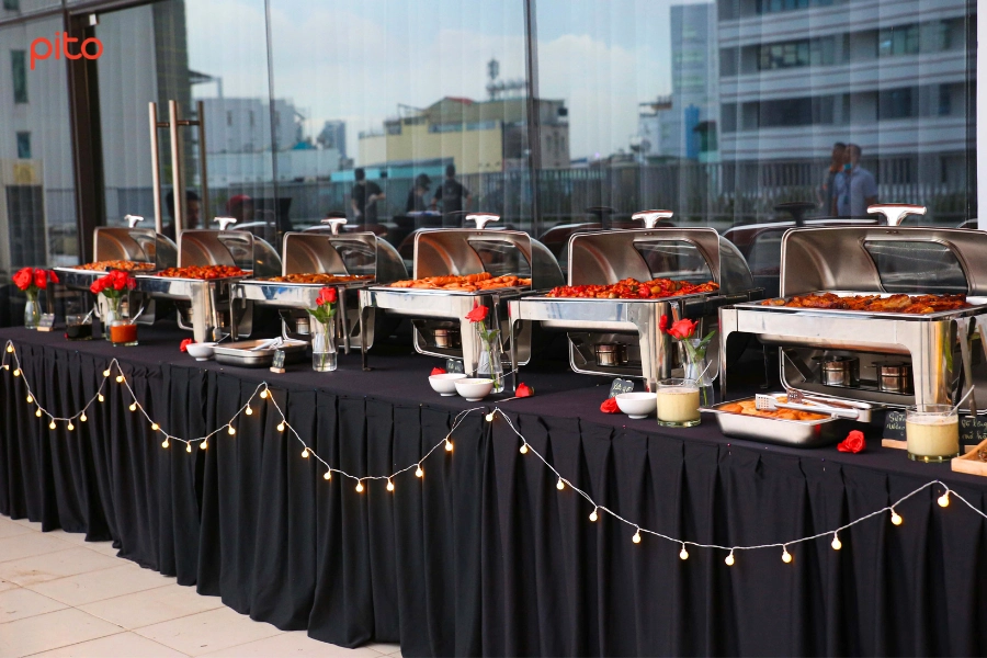 Trang trí tiệc Buffet