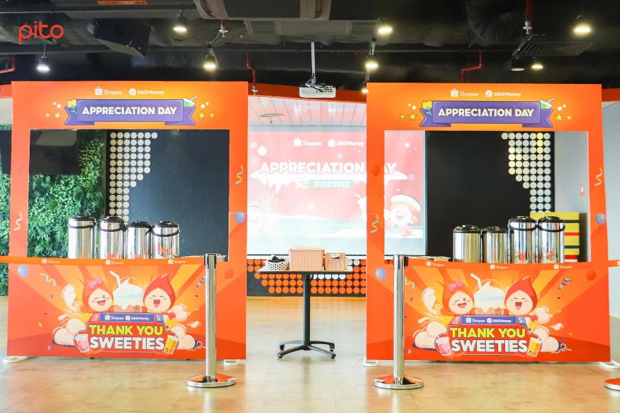 Xe trà sữa tại văn phòng