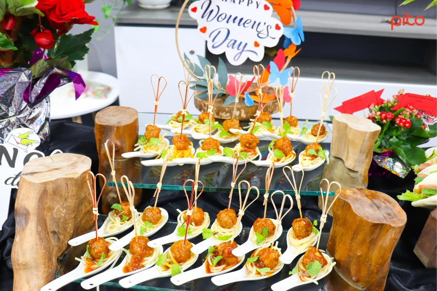 Xíu mại mì ý Finger Food