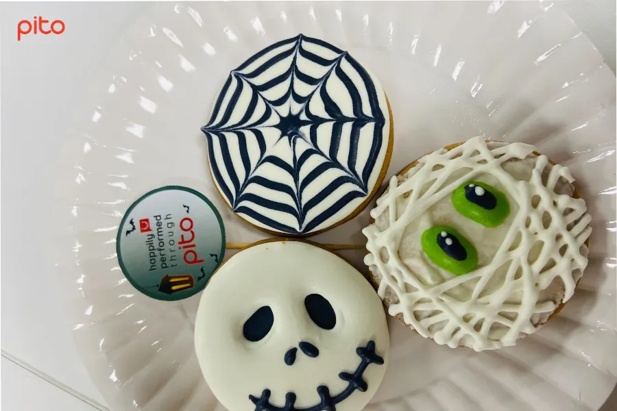 Bánh quy Halloween tự trang trí 