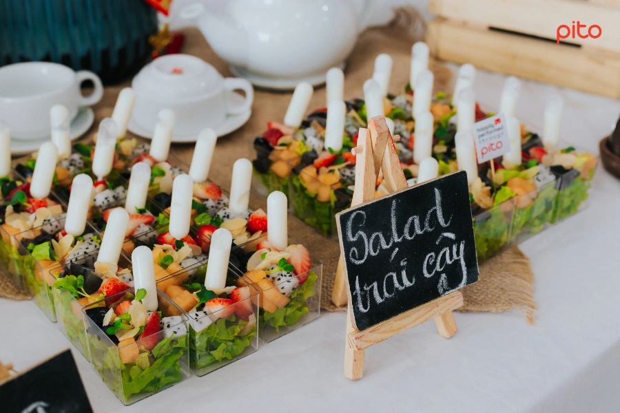Menu Finger Food tại ĐH CNTT