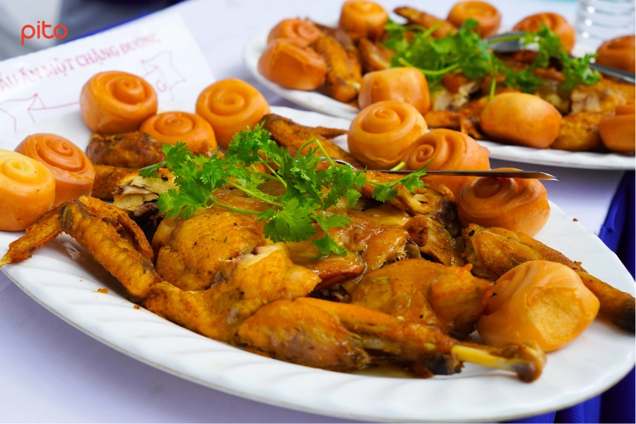 Menu tiệc bàn tại ĐH Bách khoa
