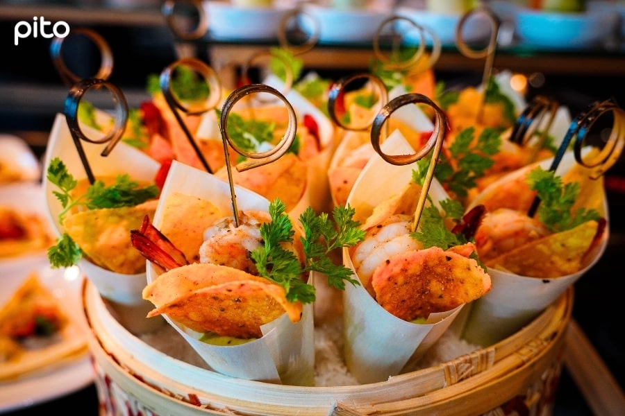 Tiệc Finger Food đẹp và sang trọng PITO