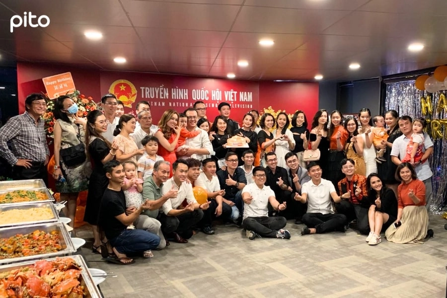Tiec-Tat-Nien-cong-ty-4 Tiệc Tất niên Year End Party cho công ty âm thanh, backdrop sự kiện