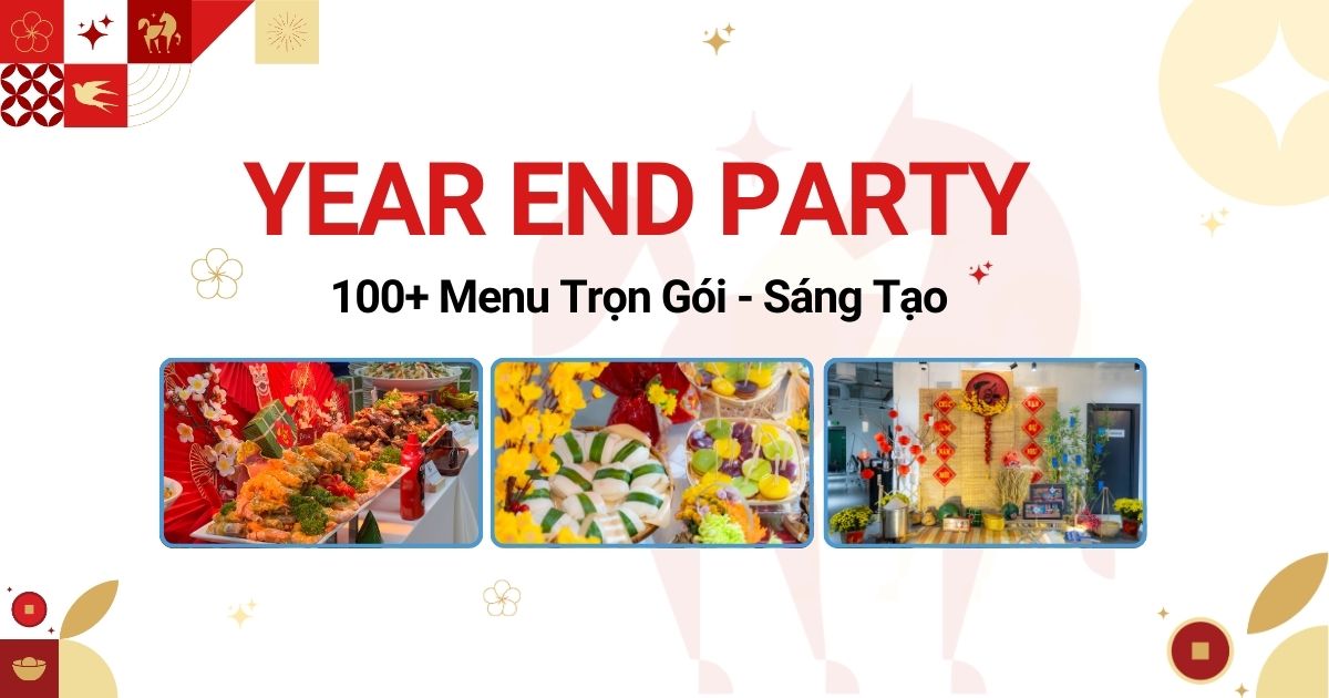 menu cho tiệc tất niên doanh nghiệp