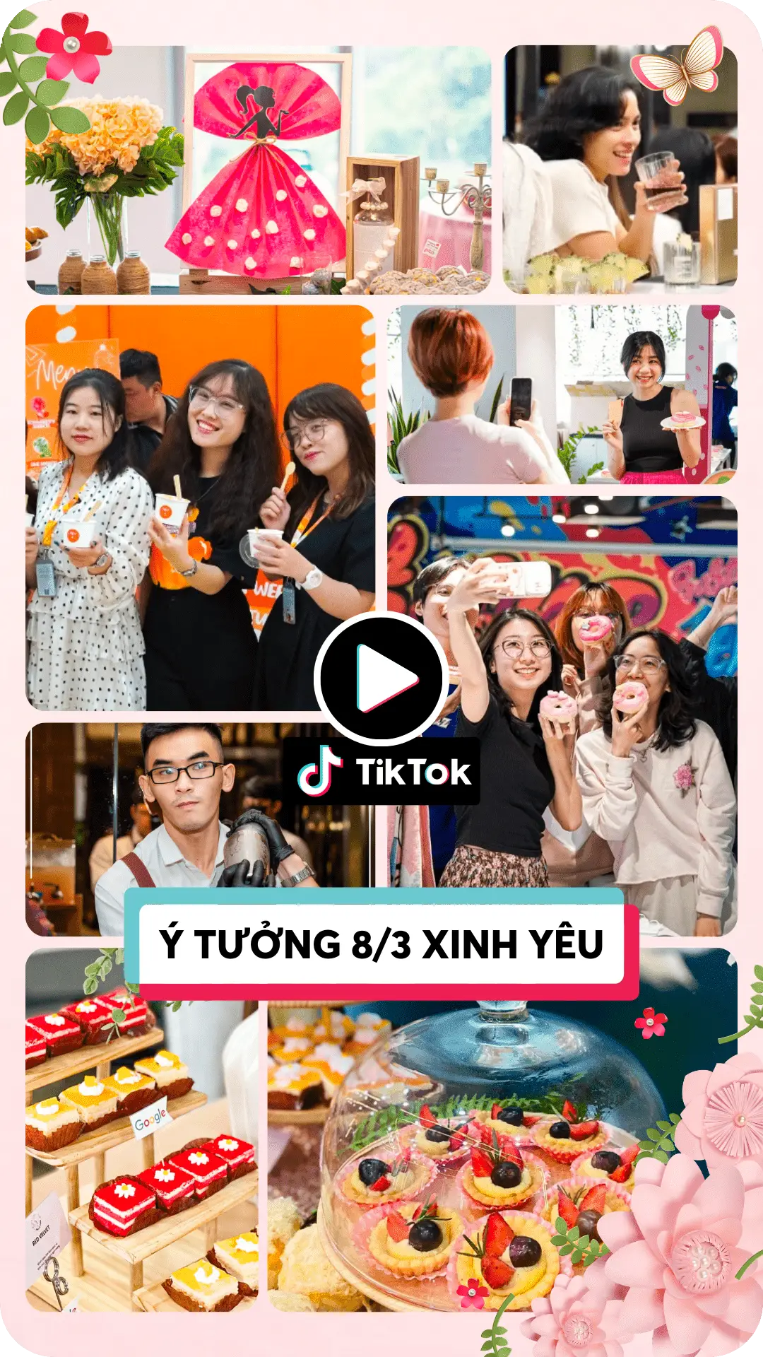 Thumbnail ý tưởng tổ chức 8/3