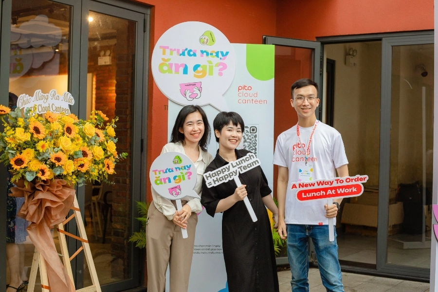 Cơm trưa văn phòng Startup PITO Cloud Canteen