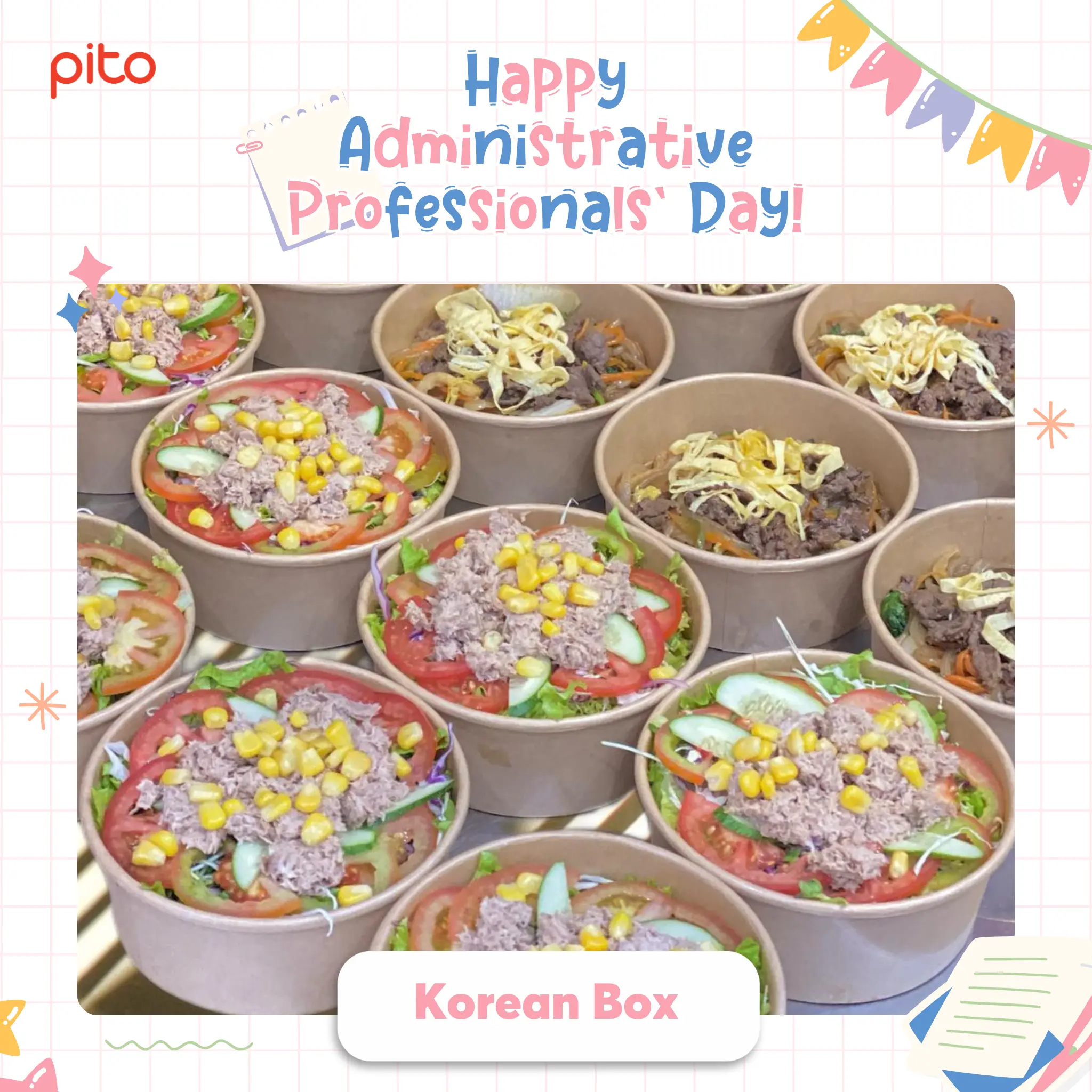 Menu Admin's Day