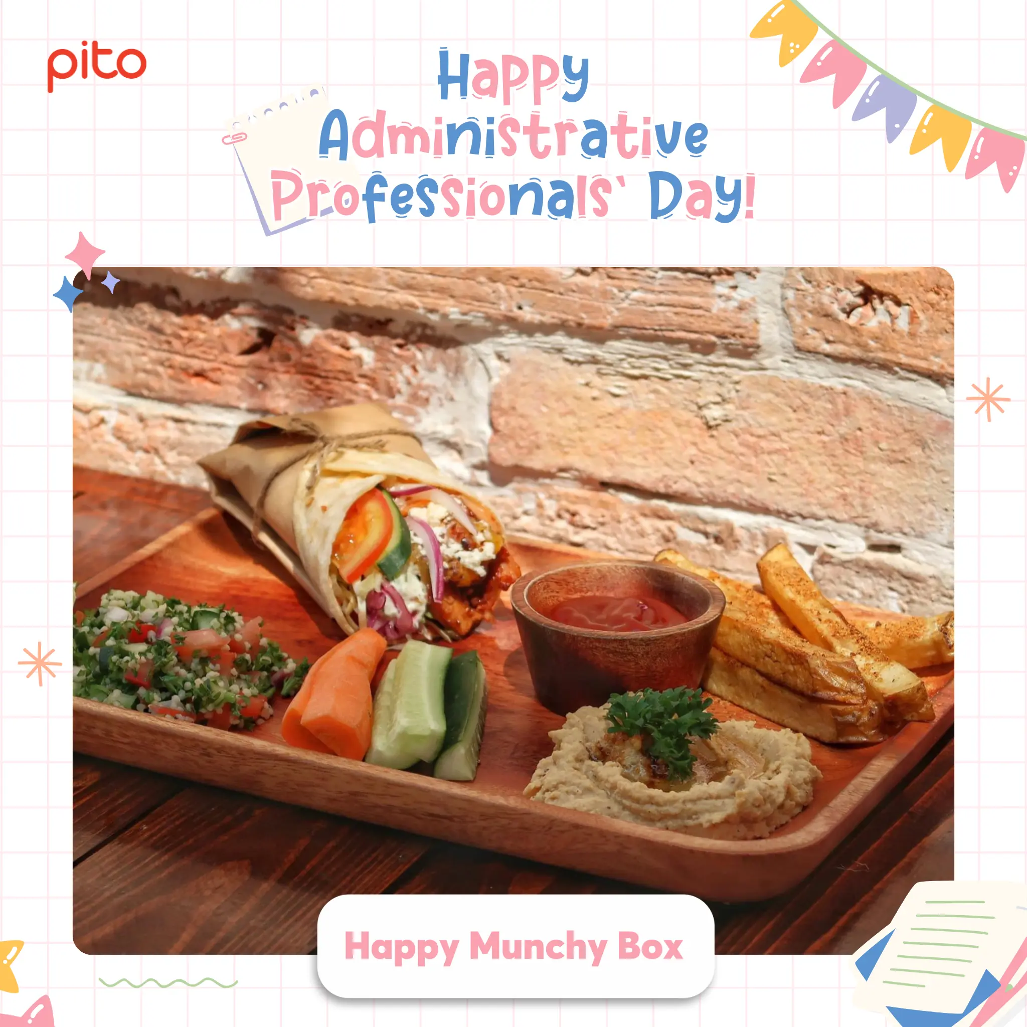 Menu Admin's Day