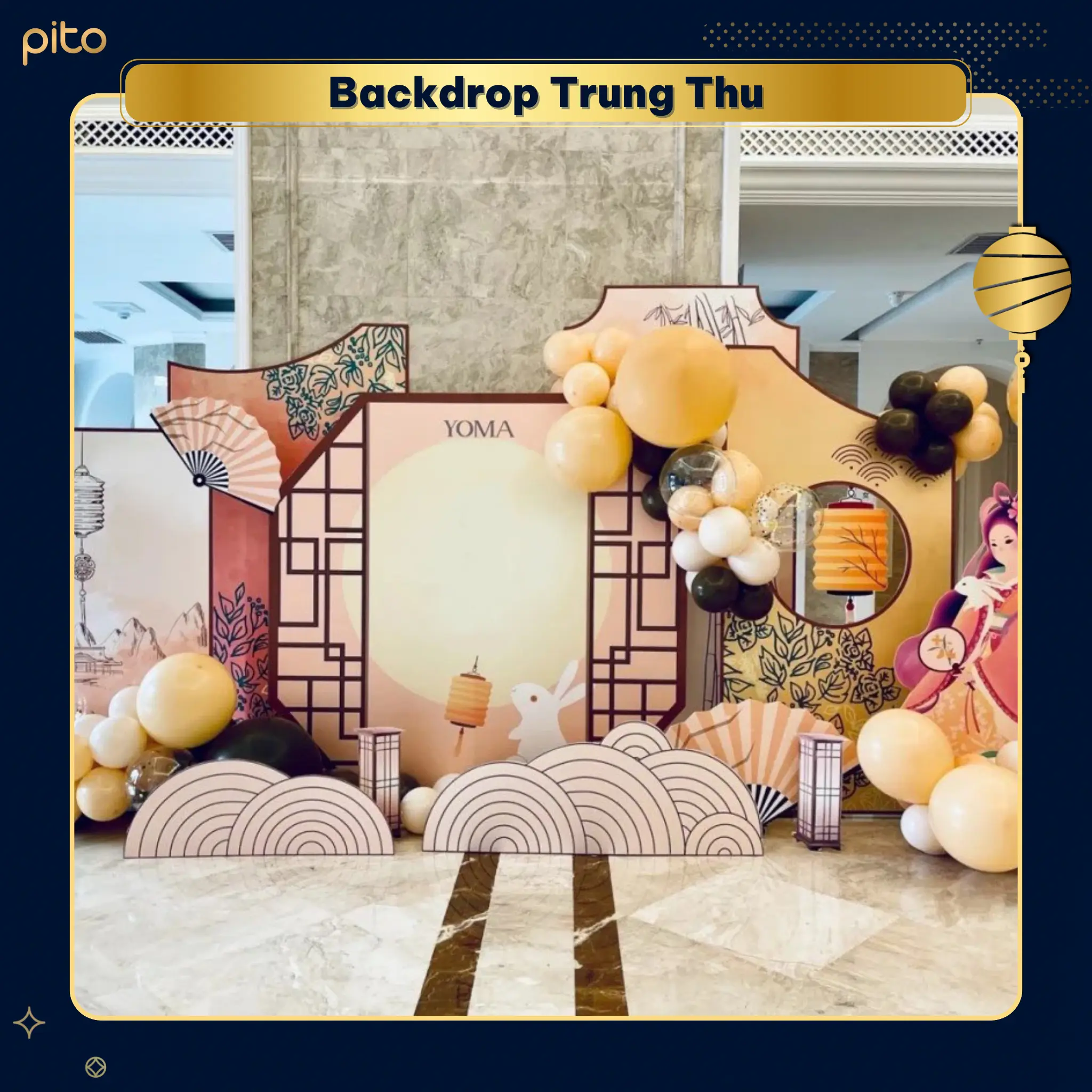Backdrop Trung Thu set 2