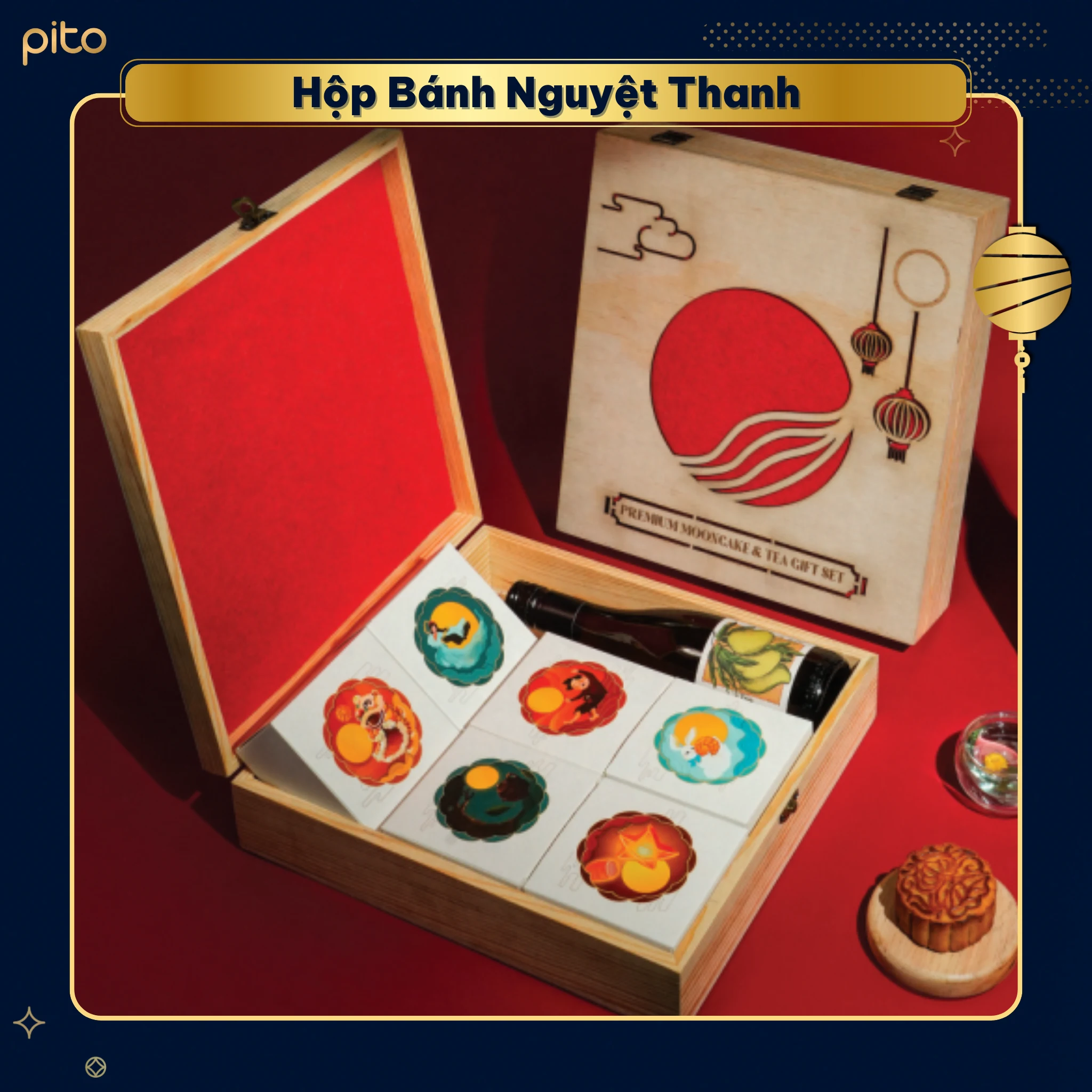 Hộp bánh Trung Thu Nguyệt thanh