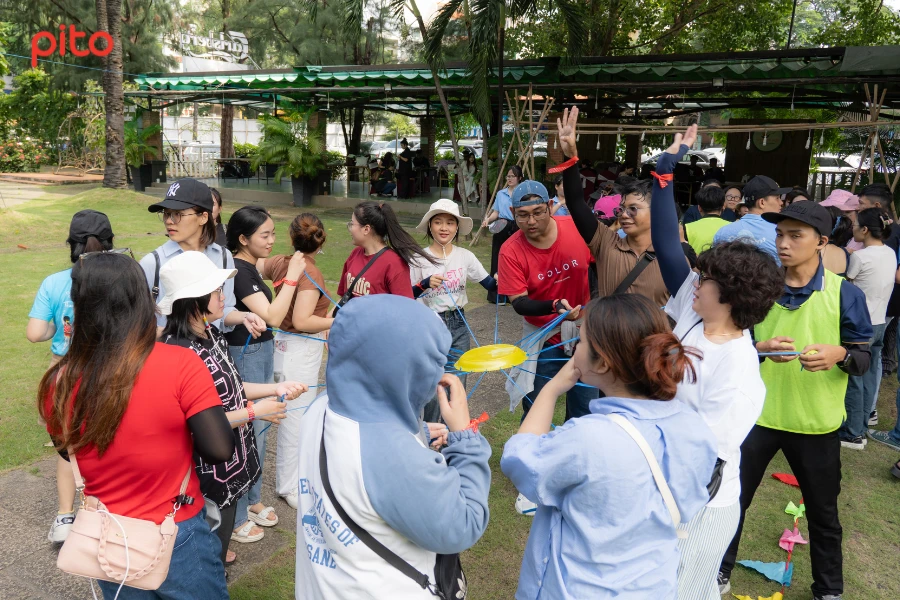 teambuilding-cua-BELSYSTEM24 Không khí náo nhiệt của cộng sự BELSYSTEM24