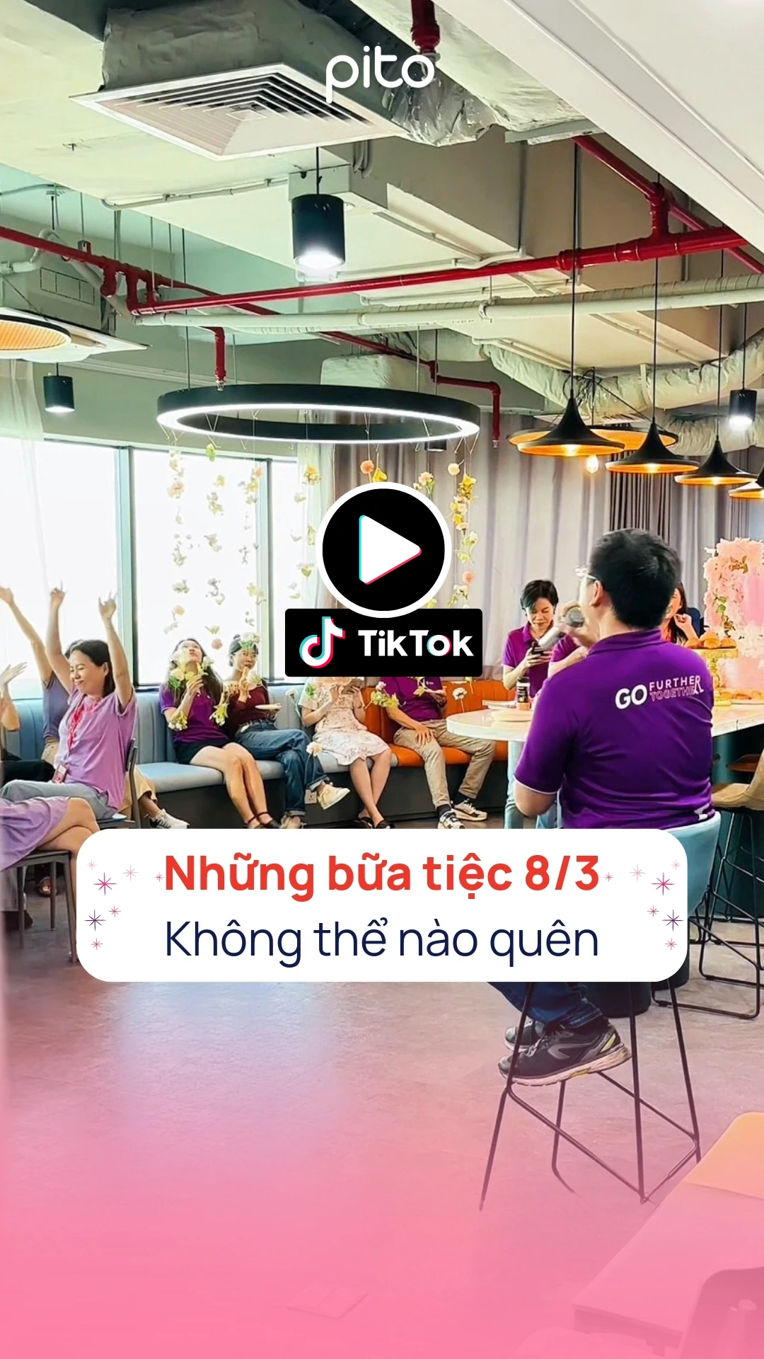 Thumbnail Tiktok tiệc 8 tháng 3