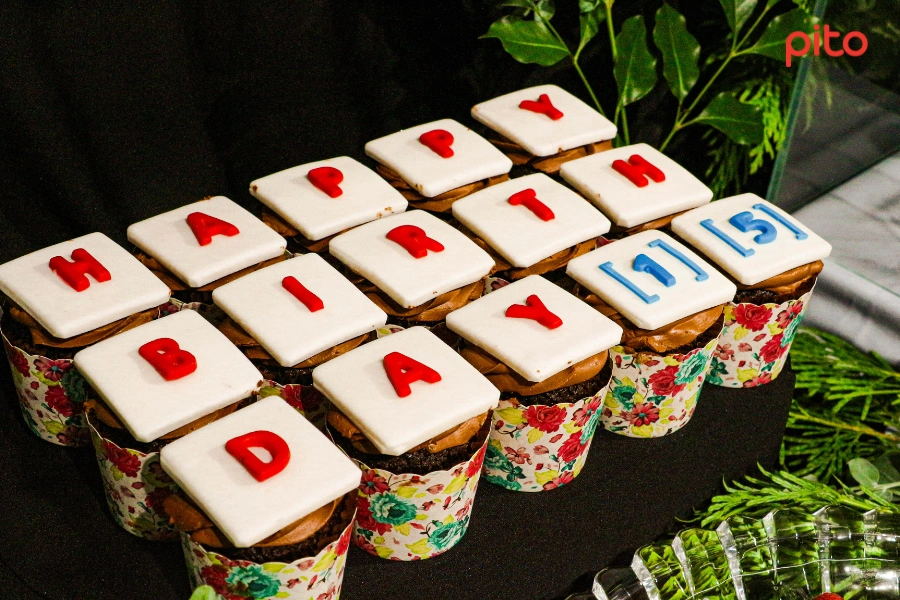 Bánh cupcake dễ thương
