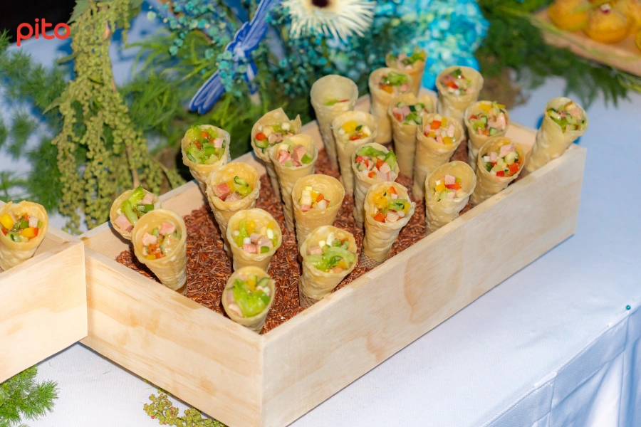 Menu finger food hấp dẫn