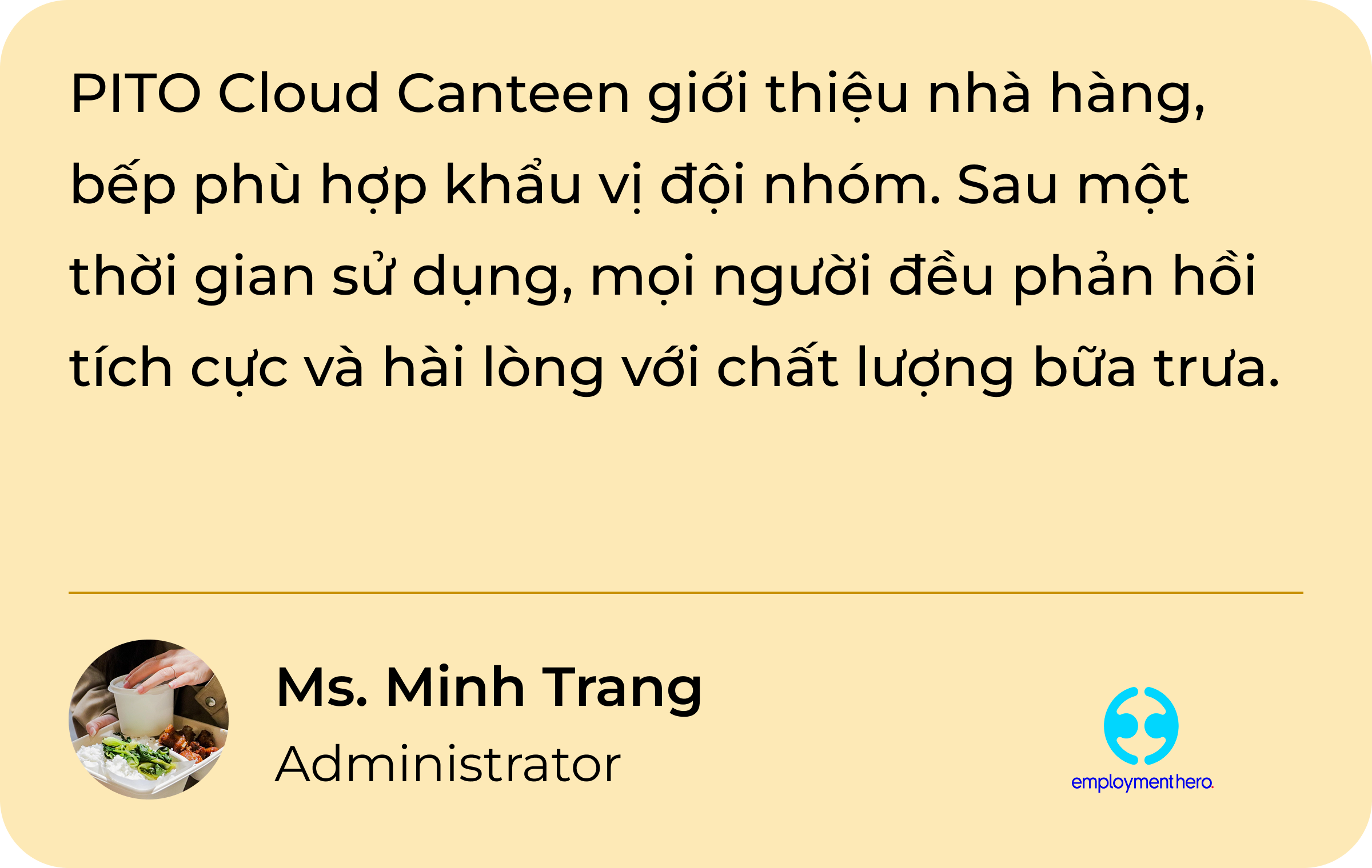 Feedback từ khách hàng