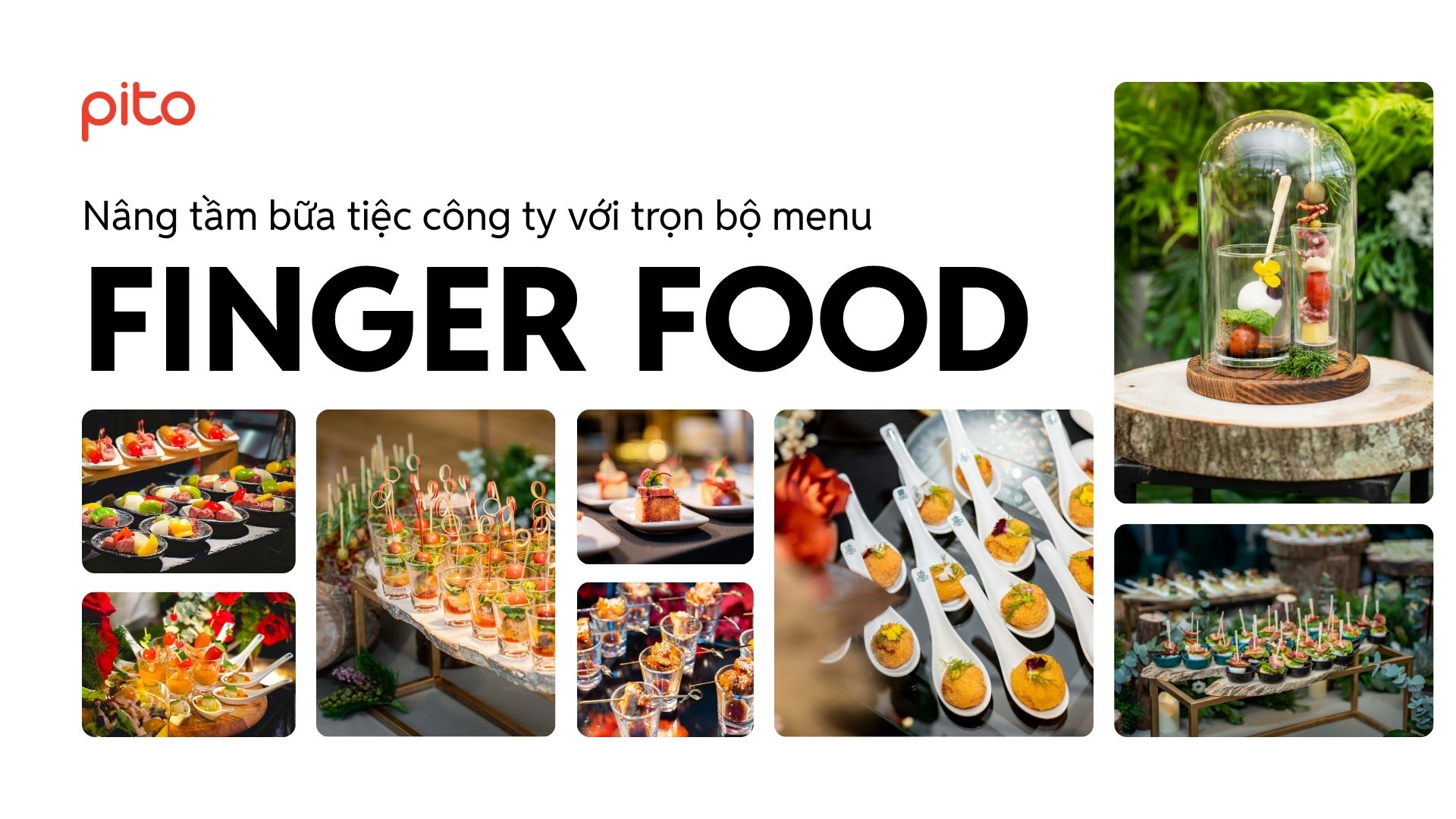 menu tiệc finger food