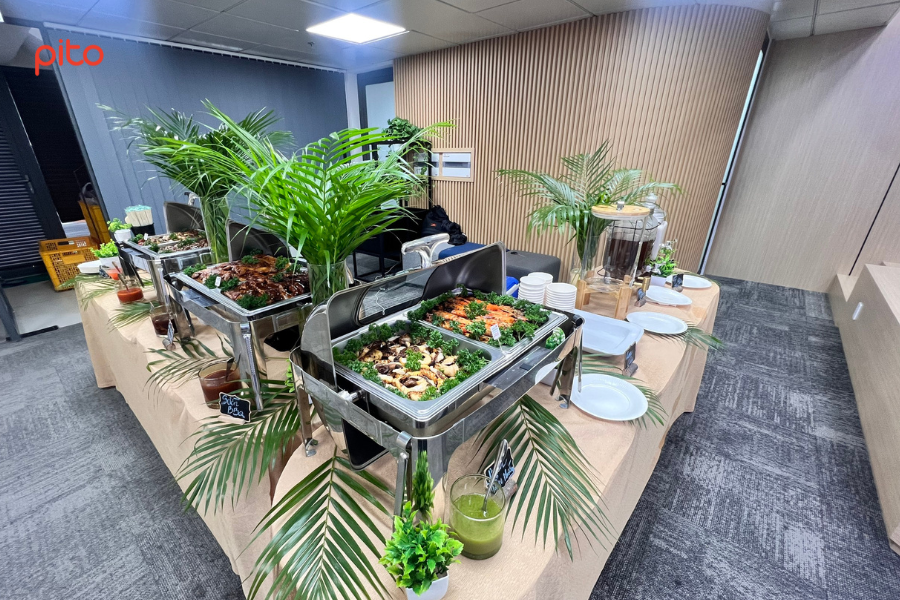 Tiec-buffet Tiệc buffet trong catering