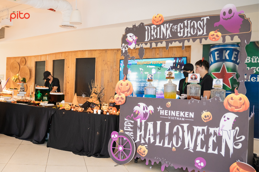 Đặt tiệc Halloween Online