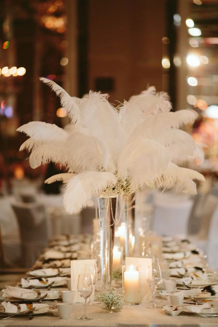 Feather & Pearl Elegance