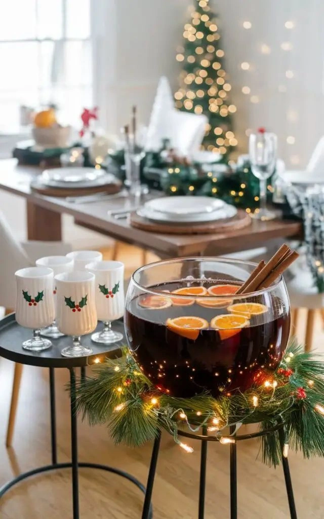 Mulled Wine Spiced Table 