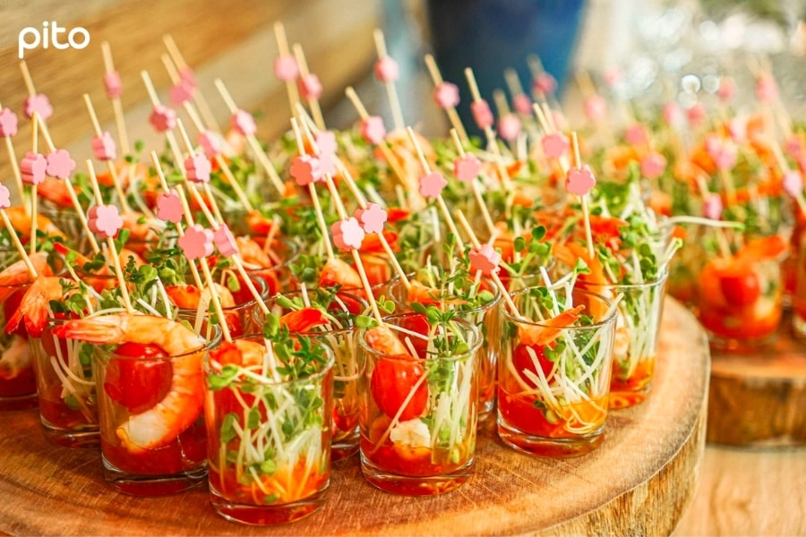 Tiệc Finger Food đẹp và sang trọng PITO