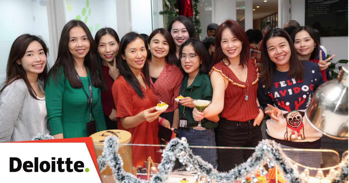 Tiec-giang-sinh-Deloitte Tiệc Giáng sinh Deloitte