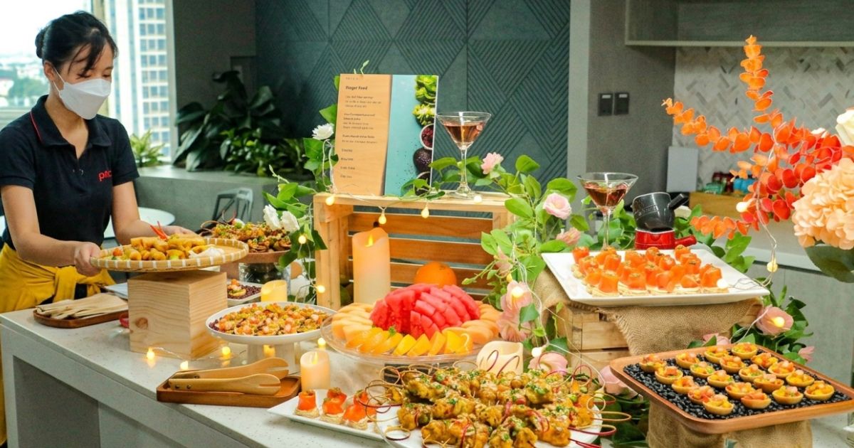 Tiệc văn phòng trọn gói tiết kiệm