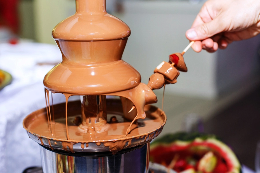 Thap-chocolate Tháp chocolate