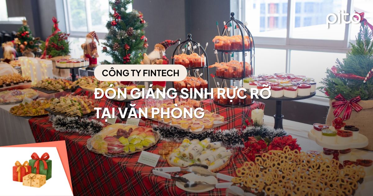 Công ty Fintech đón giáng sinh rực rỡ tại văn phòng
