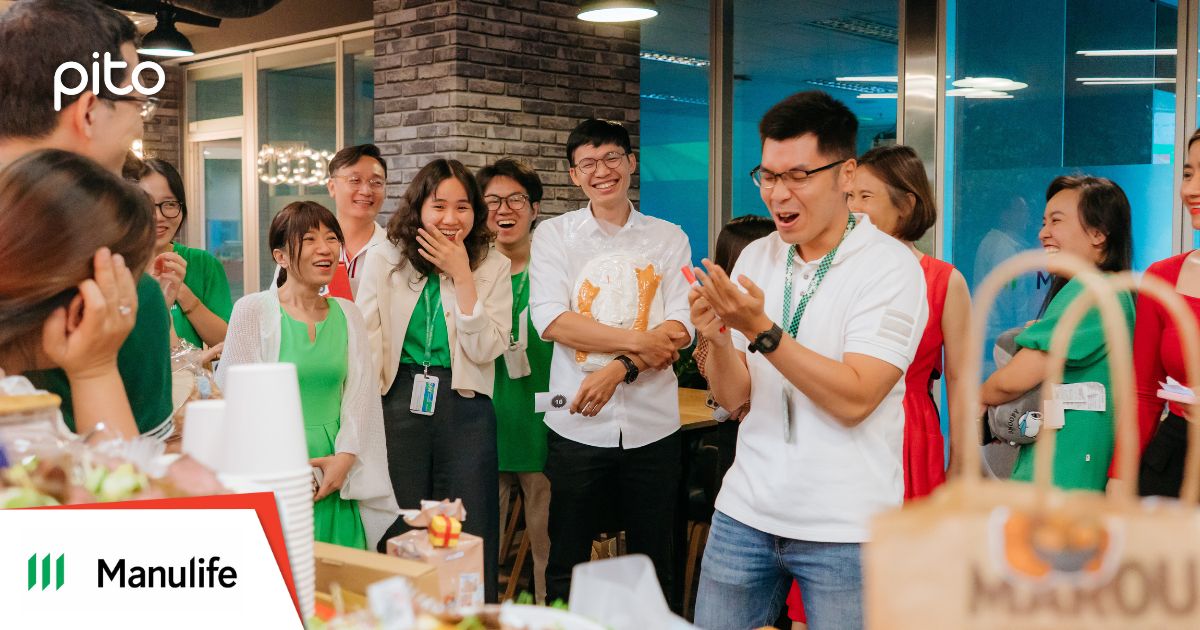 Đặt tiệc buffet online công ty Manulife PITO