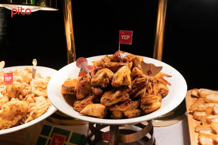 buffet tiệc tất niên