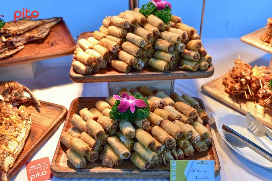 tiệc tất niên buffet nướng