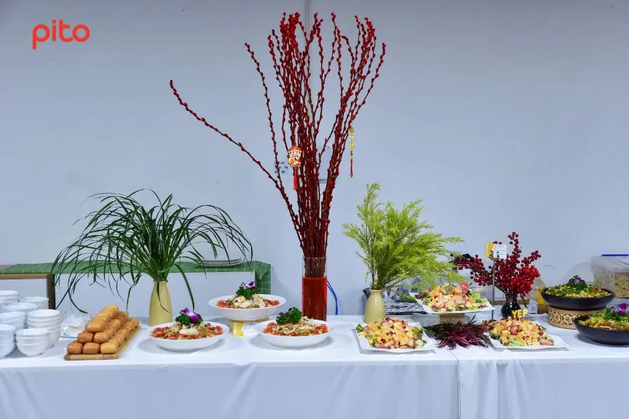 tiệc tất niên buffet nướng